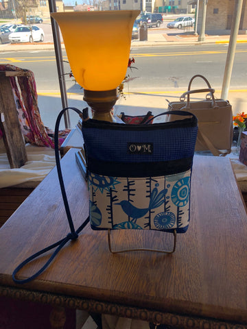 Honey bluebird purse