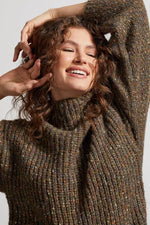 Felicia marble sweater