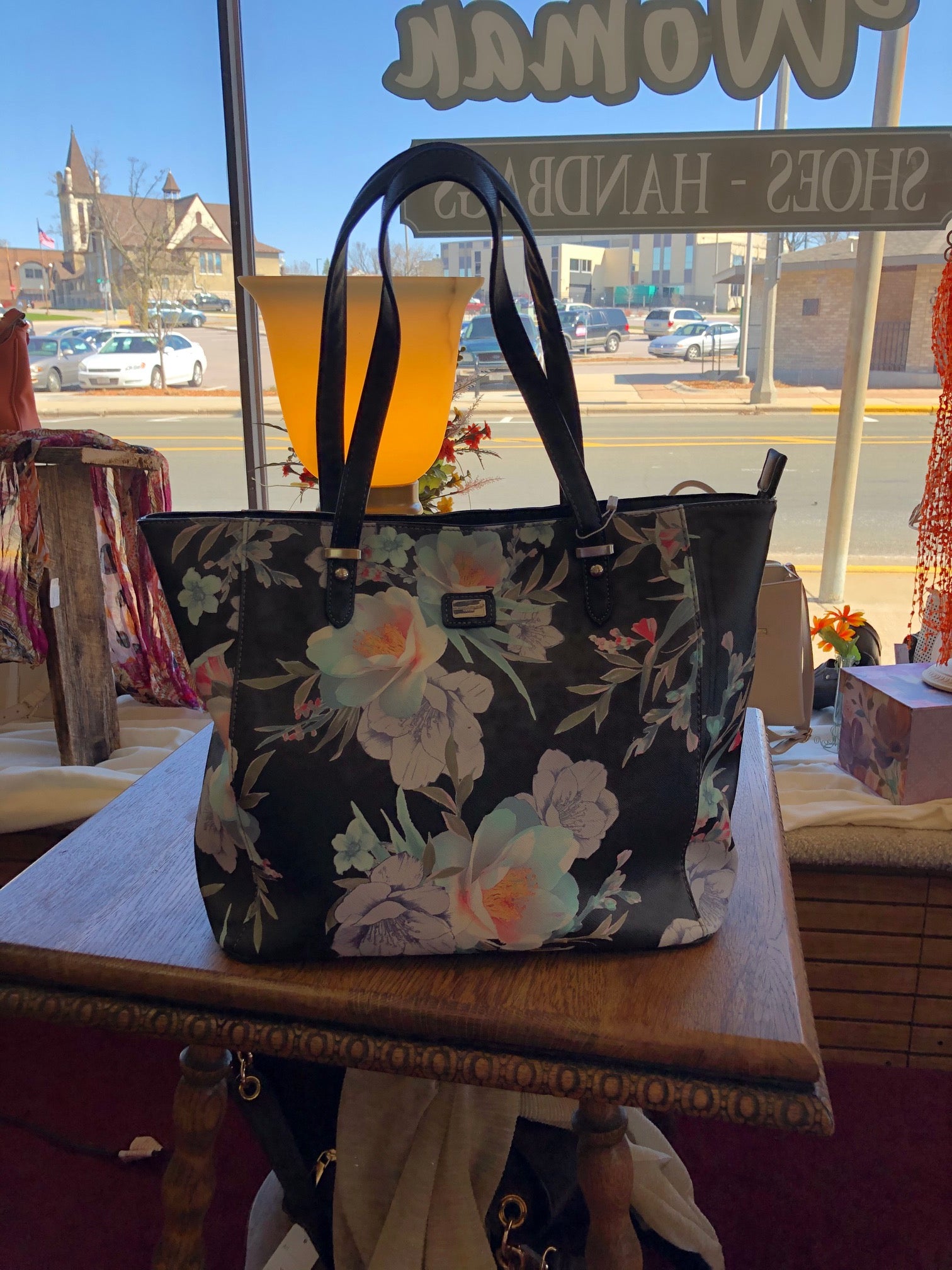 Floral Pattern Crossbody Bag, Fashion Canvas Shoulder Bag, Women's Multi  Pockets Purse With Zipper | SHEIN USA