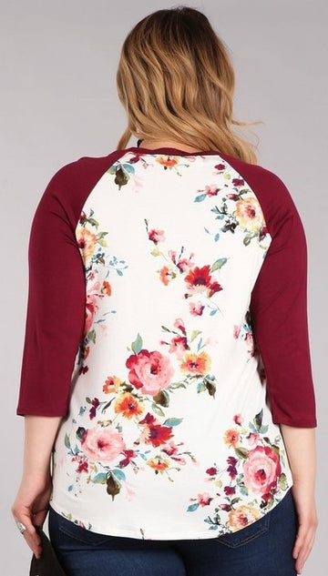 Becky floral top